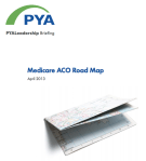 Medicare ACO Roadmap