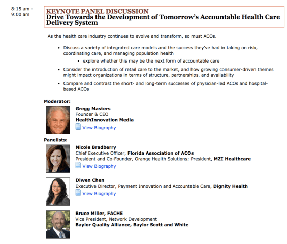 ACO Alignment Summit